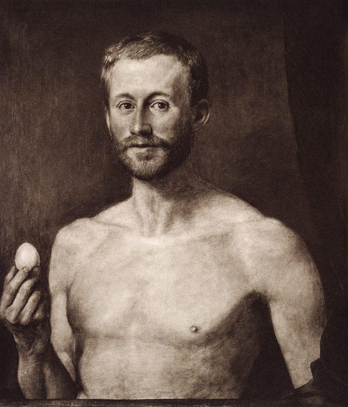 Der Philosoph mit dem Ei from Hans Thoma