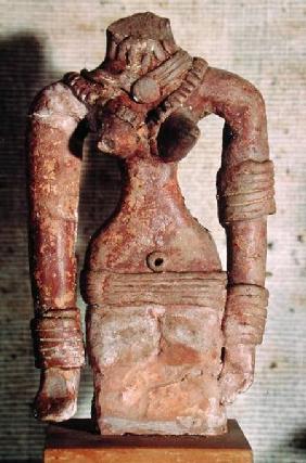 Headless female figure, from Mohenjo-Daro, Indus Valley, Pakistan