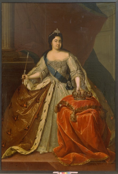 Portrait of Empress Catherine I. (1684-1727) from Heinrich Buchholz