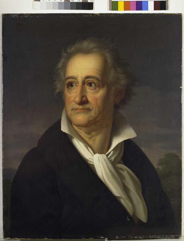 Johann Wolfgang von Goethe from Heinrich Christoph Kolbe