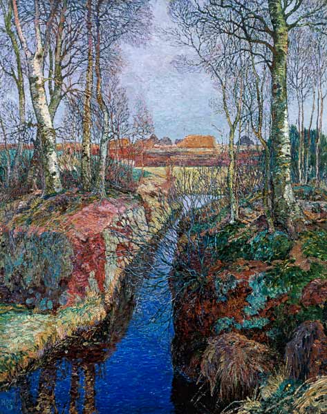 The bog ditch from Heinrich Vogeler