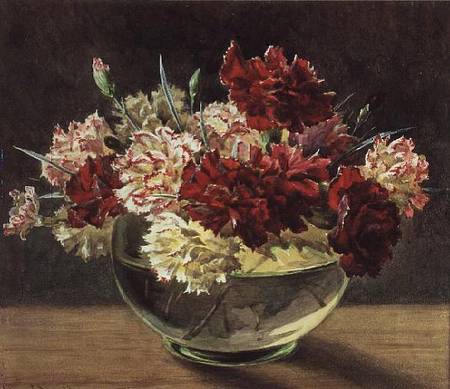 A Bowl of Carnations from Helen Cordelia Coleman Angell