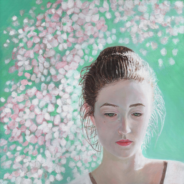 Portrait of a girl blossoming from Helen White