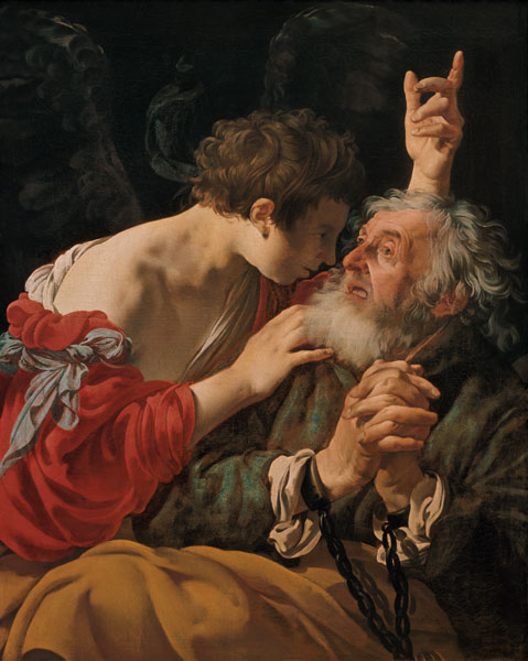 The Liberation of St. Peter from Hendrick ter Brugghen