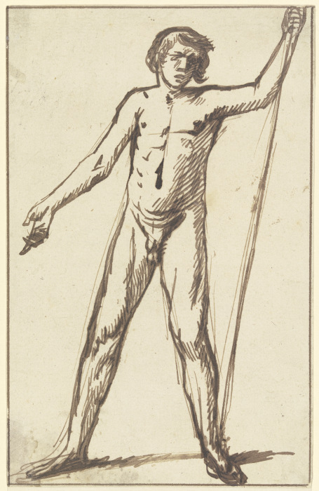 Male nude from Hendrik Goudt