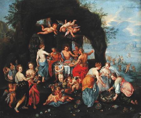 The Feast of the Gods from Hendrik van Kessel