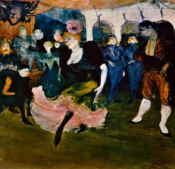 Marcelle Lender dances the bolero from Henri de Toulouse-Lautrec