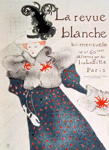 La revue Blanche from Henri de Toulouse-Lautrec