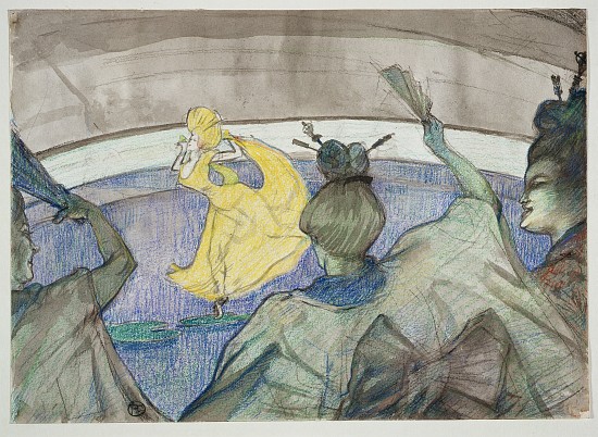 At the Circus from Henri de Toulouse-Lautrec