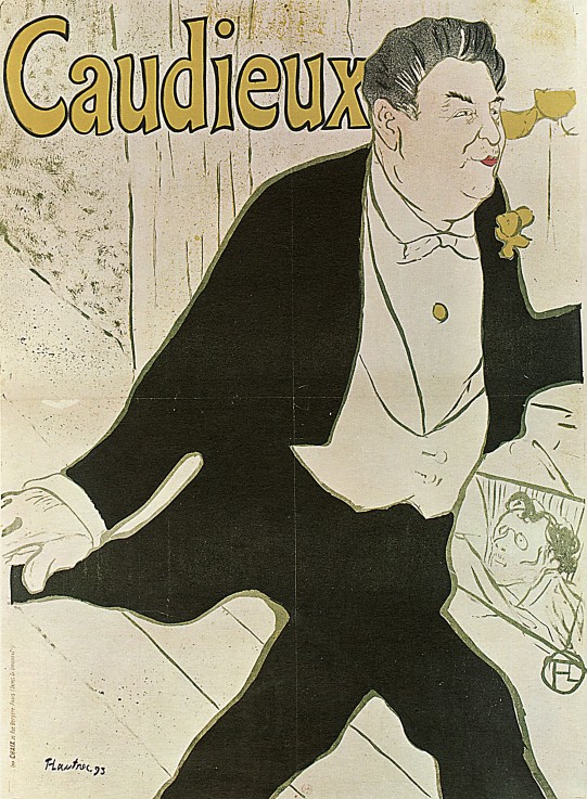 Caudieux (Poster) from Henri de Toulouse-Lautrec