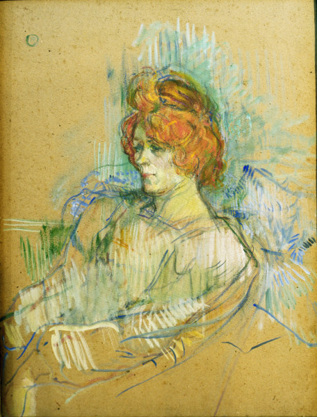Woman in Armchair from Henri de Toulouse-Lautrec