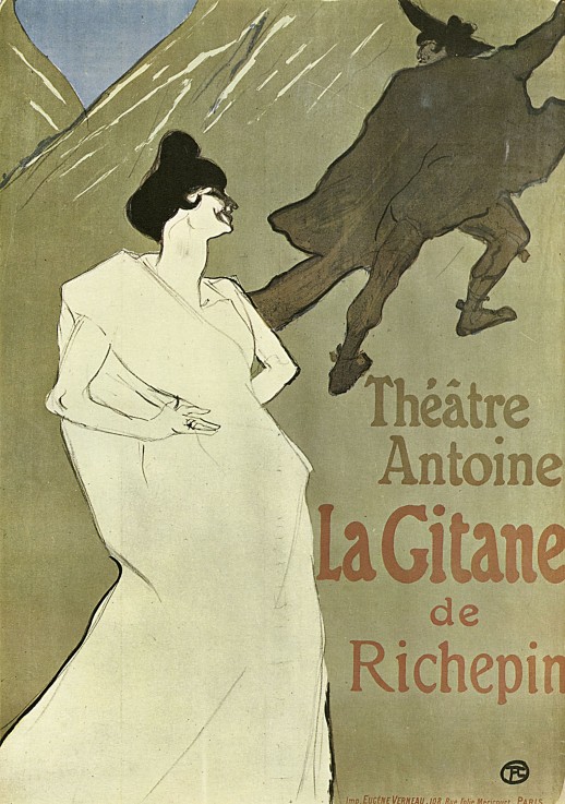 La Gitane (Poster) from Henri de Toulouse-Lautrec