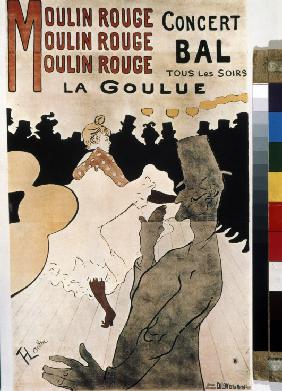 La Goulue au Moulin Rouge (Poster)