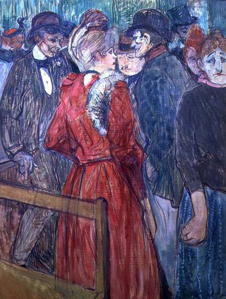 Au Moulin de la Galette from Henri de Toulouse-Lautrec