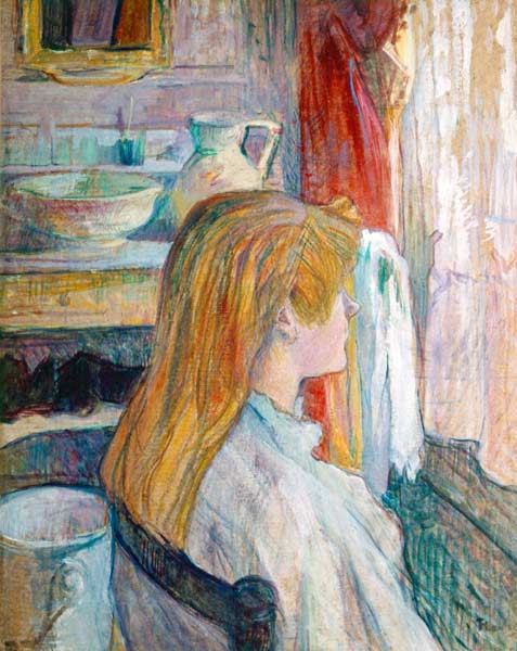 Woman by Window from Henri de Toulouse-Lautrec