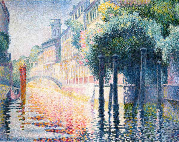 Channel in Venice from Henri-Edmond Cross