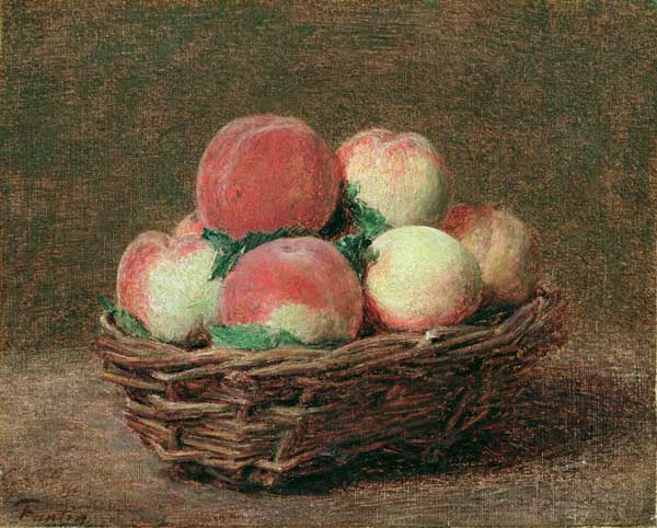 Peaches from Henri Fantin-Latour