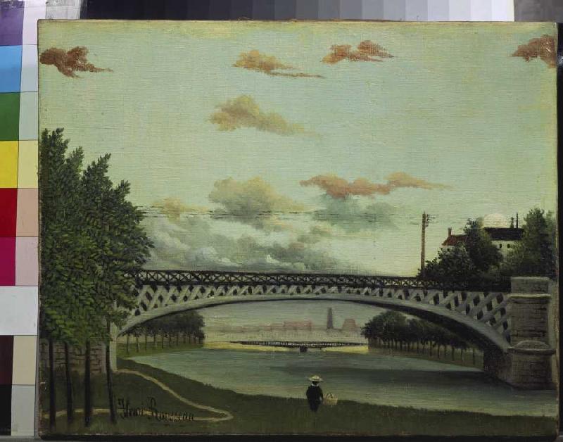The bridge of Charenton from Henri Julien-Félix Rousseau