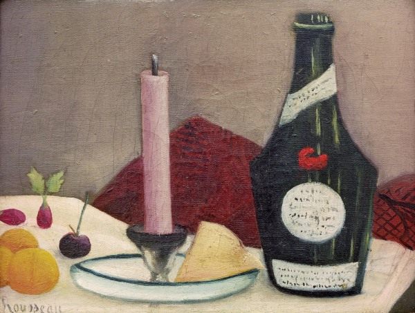 Rousseau / The pink candle / 1909/10 from Henri Julien-Félix Rousseau