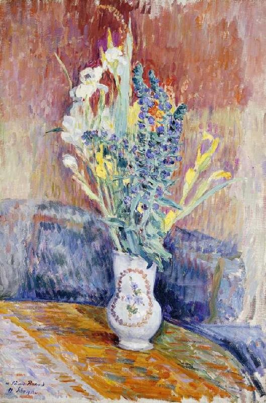 Blumenstrauß in einer Vase. from Henri Lebasque