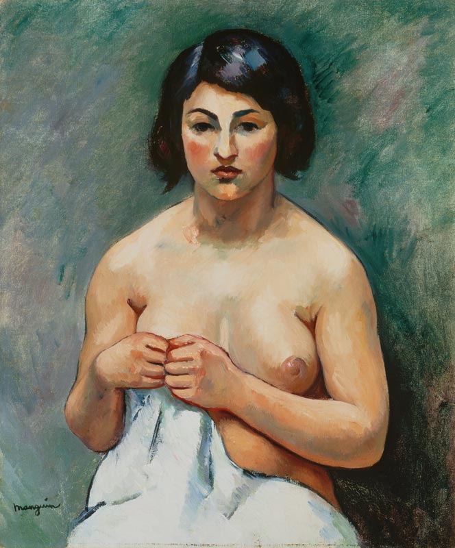 Female torso: Little Marie (Torso de Femme: la Petite Marie) from Henri Manguin