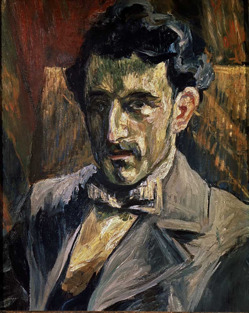 Portrait of Maurice Ravel - Henri Manguin as art print or hand painted oil.