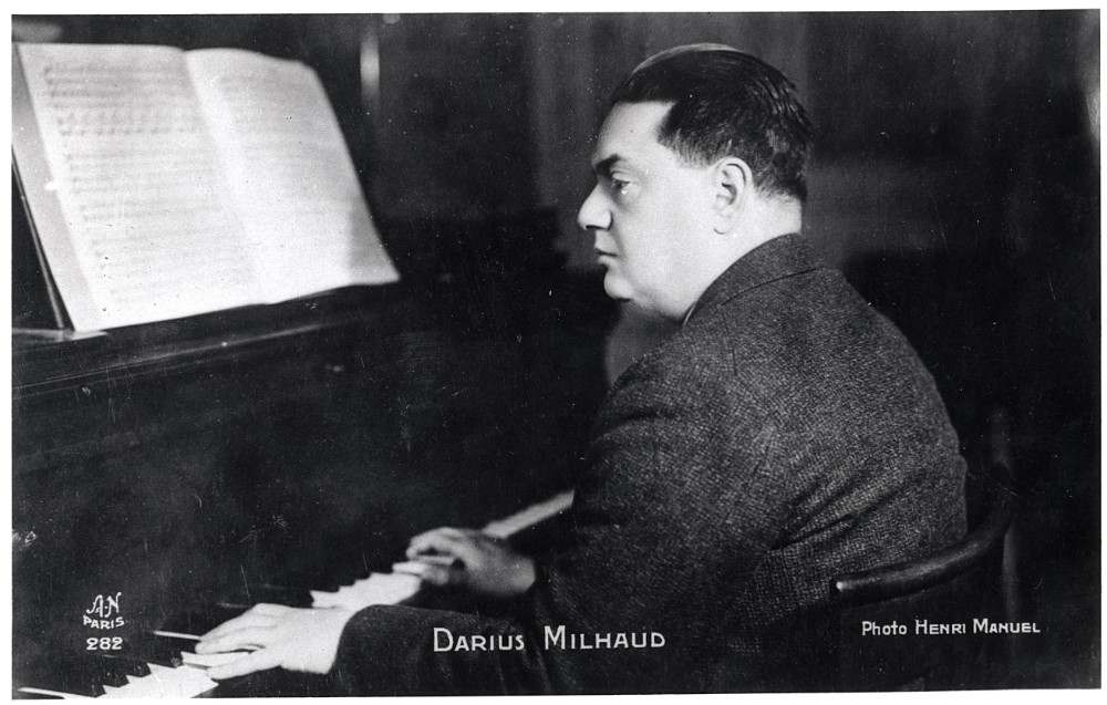 Darius Milhaud from Henri Manuel