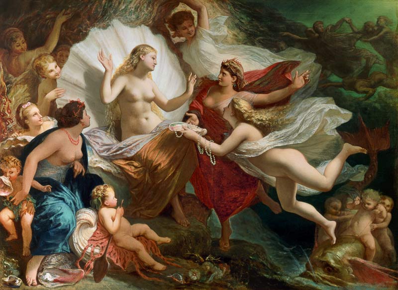 The Birth of Venus from Henri Pierre Picou