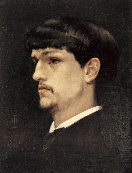 Claude Debussy (1862-1918) 1886 from Henri Ludovic Marius Pinta