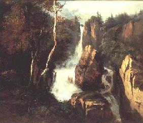 An Alpine Waterfall