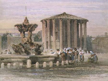 Fountain in Rome from Henry Parsons Riviere
