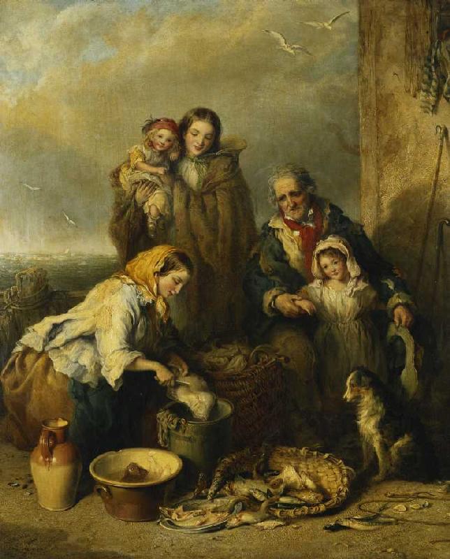 Die Fischerfamilie from Henry Perlee Parker
