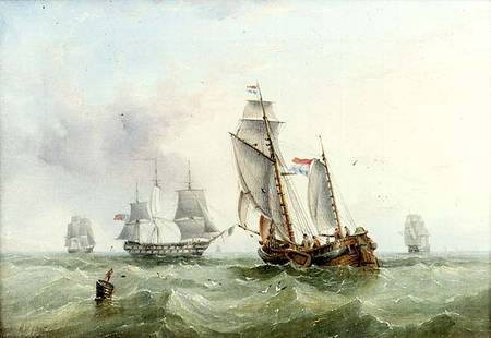 Dutch and British Shipping from Henry Redmore