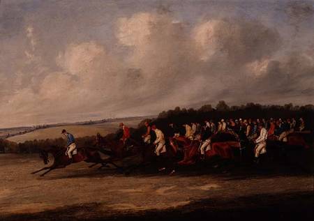 Start of the Derby from Henry Thomas Alken