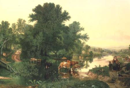Landscape from Henry William Banks Davis