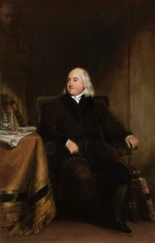 Jeremy Bentham, c.1829 (oil on canvas) from Henry William Pickersgill
