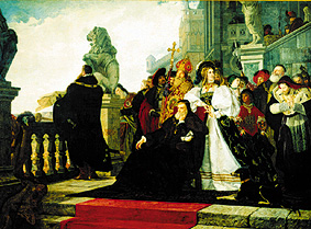 Confirmation of the privileges of the nobility by Sigismund I. of Poland from Henryk Hipolit Rodakowski