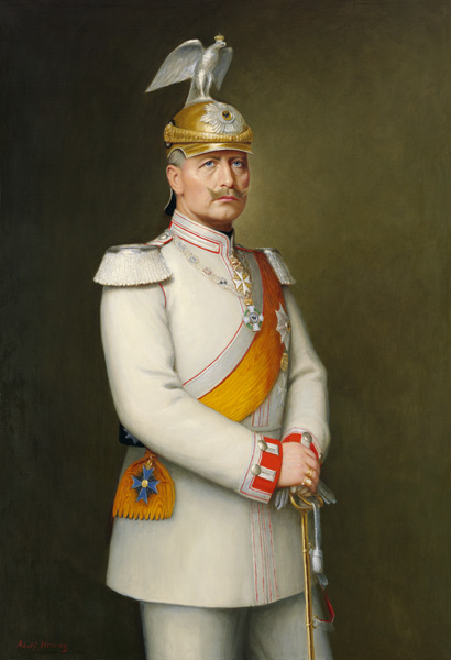 Bildnis Kaiser Wilhelm II from Hering Adolf Emil Hering Adolf Emil