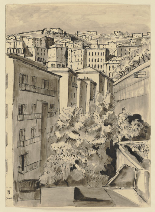 View of Genoa from Hermann Lismann