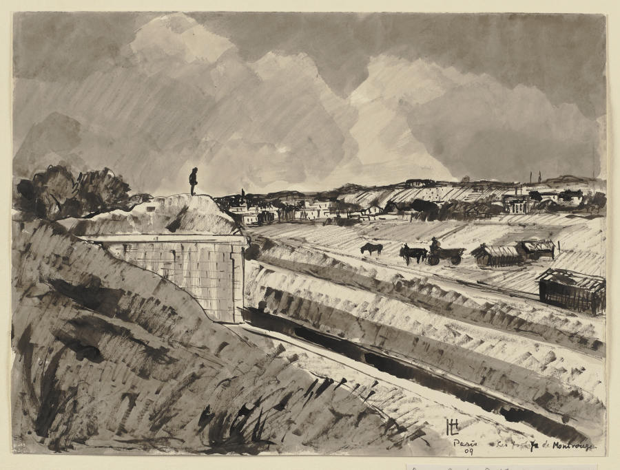 Les Fortification de Montrouge from Hermann Lismann