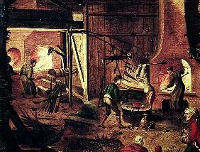 Landscape with Forge (detail of 316368)