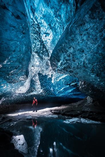 Ice Cave Man