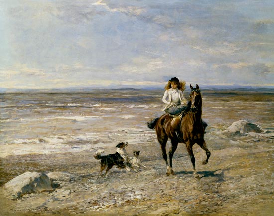 Pony Ride on the Beach from Heywood Hardy