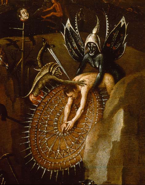 JS after Bosch (?) / Hell / detail from Hieronymus Bosch