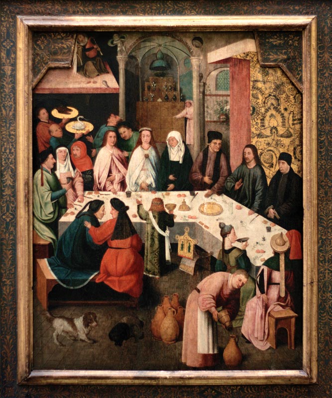The Marriage Feast At Cana from Hieronymus Bosch