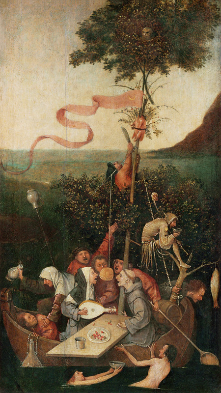 The Ship of Fools from Hieronymus Bosch