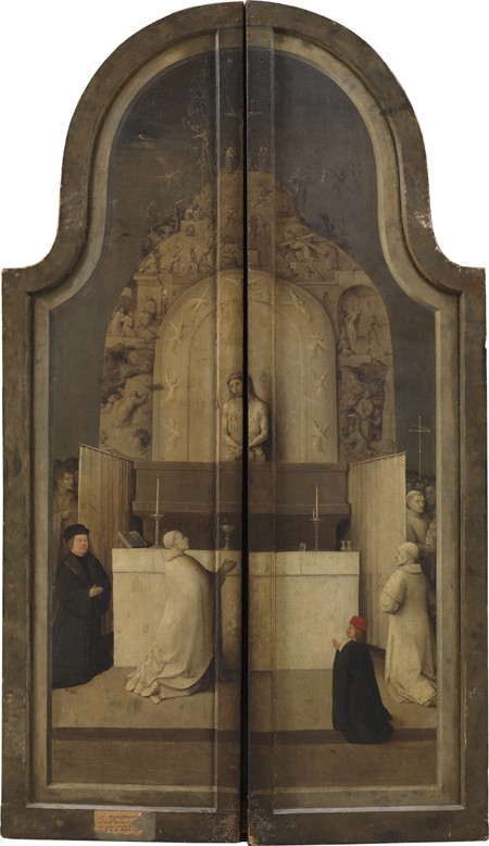 The Adoration of the Kings. (Triptych, reverse) from Hieronymus Bosch