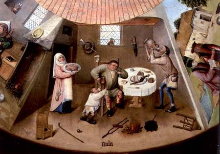Greed from Hieronymus Bosch