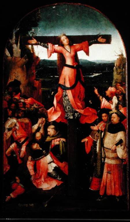 St. Liberata Triptych, central panel from Hieronymus Bosch