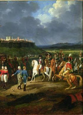 The English Prisoners at Astorga Being Presented to Napoleon Bonaparte (1769-1821) in 1809